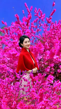 Among the flowers