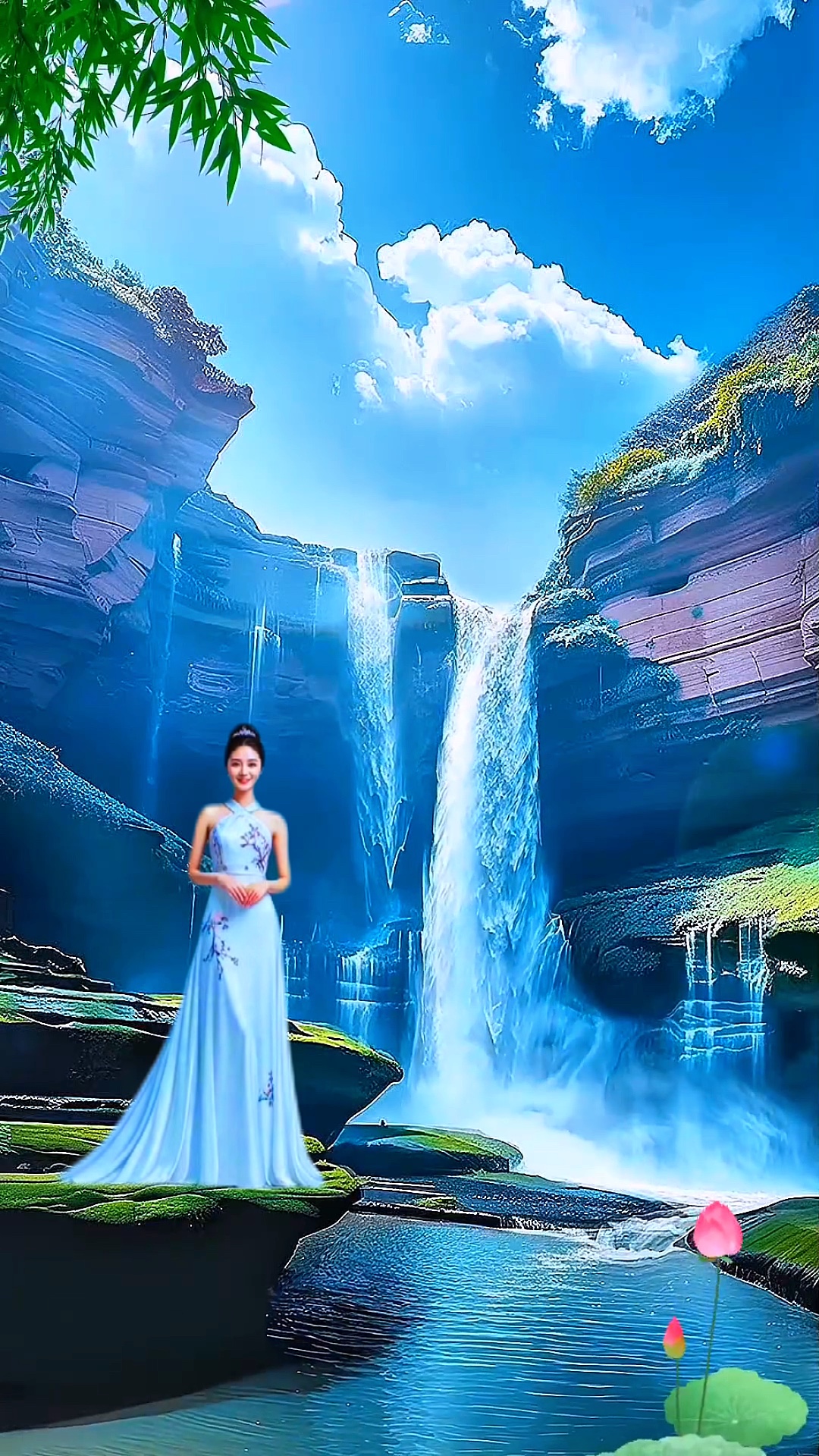 Waterfall View