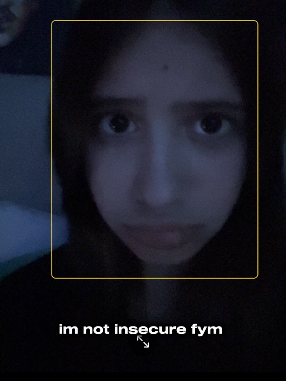 im not insecure 😹