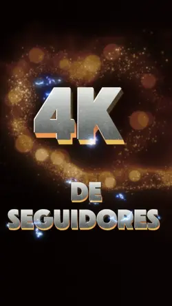 4K de seguidores 