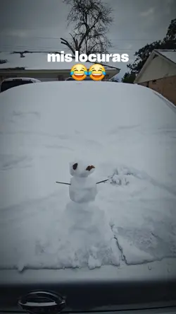 muñeco de nieve 
