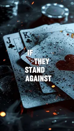 Against you