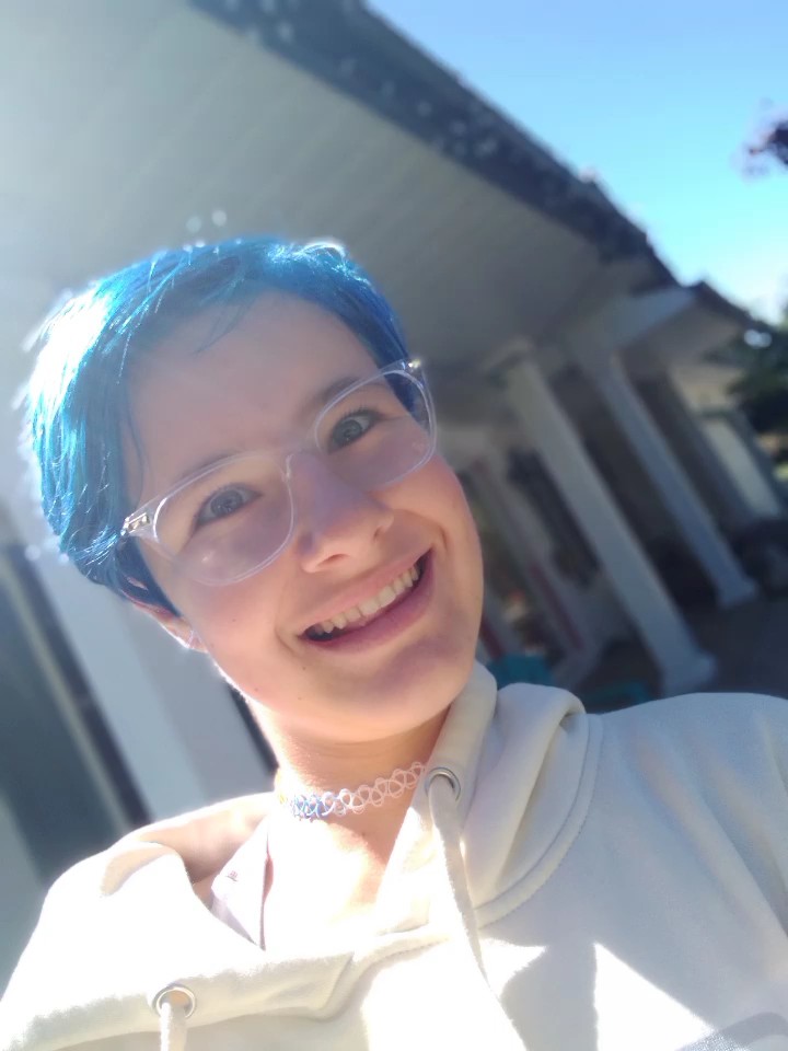 my blue hair phase 