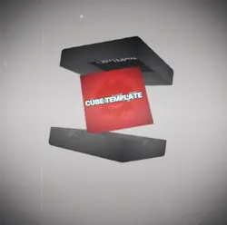 Cube template 