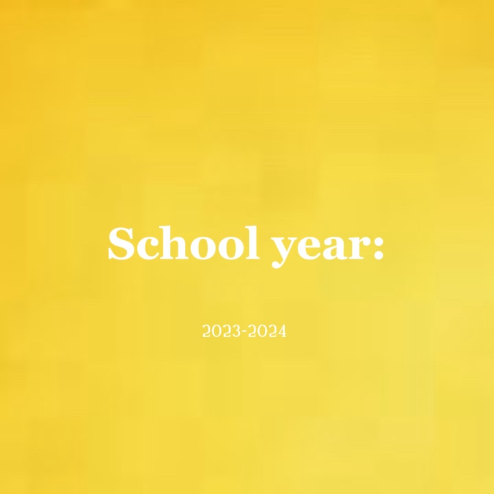 Año Escolar💕