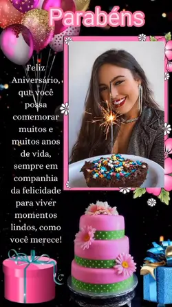 feliz aniversário 