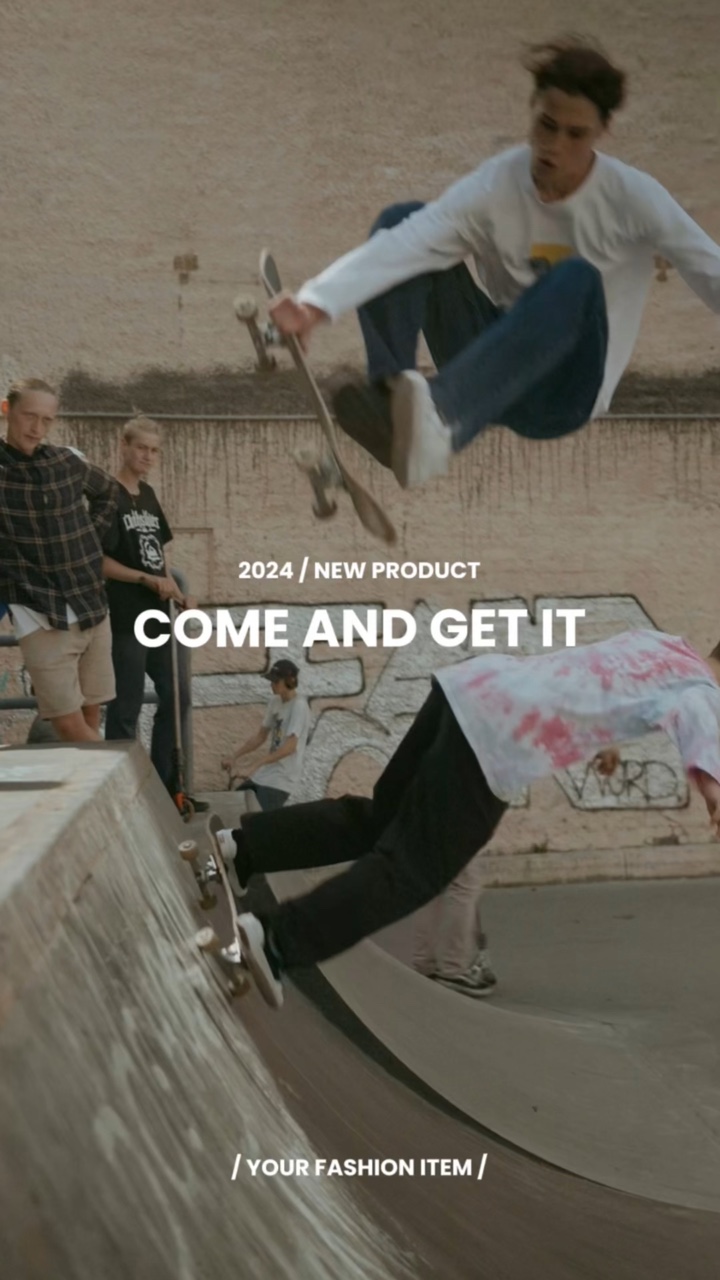 Trend Mode Skateboard Vorlage