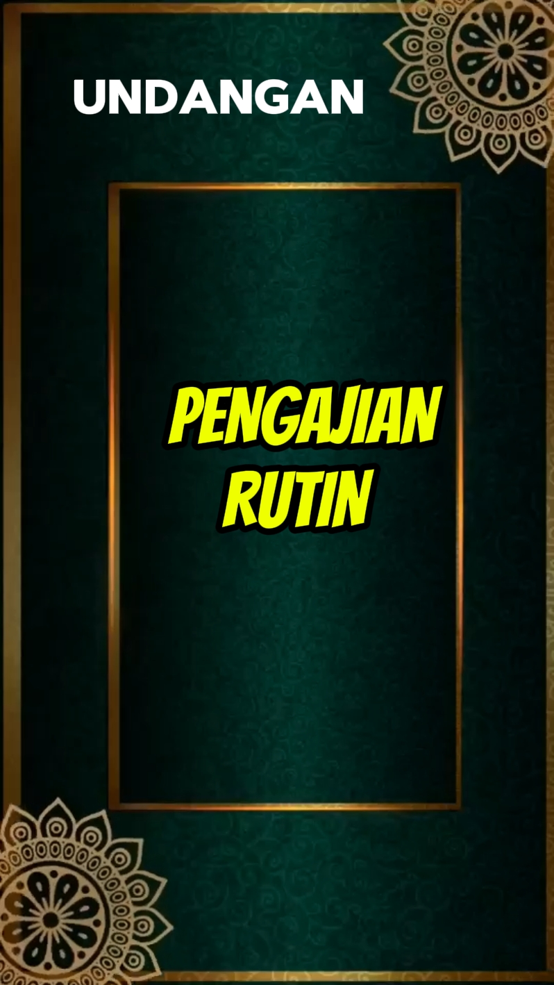 Pengajian Undangan 