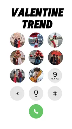 Valentine trend temp