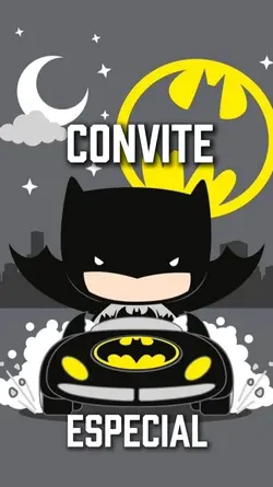 Convite Batman 
