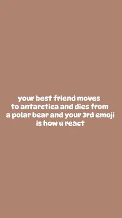your reaction 