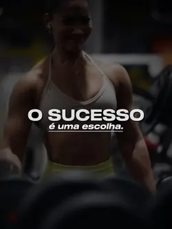 É uma escolha 