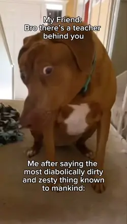 If teacher hears you