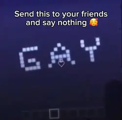 Minecraft fall meme