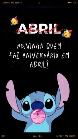 Aniversário Abril