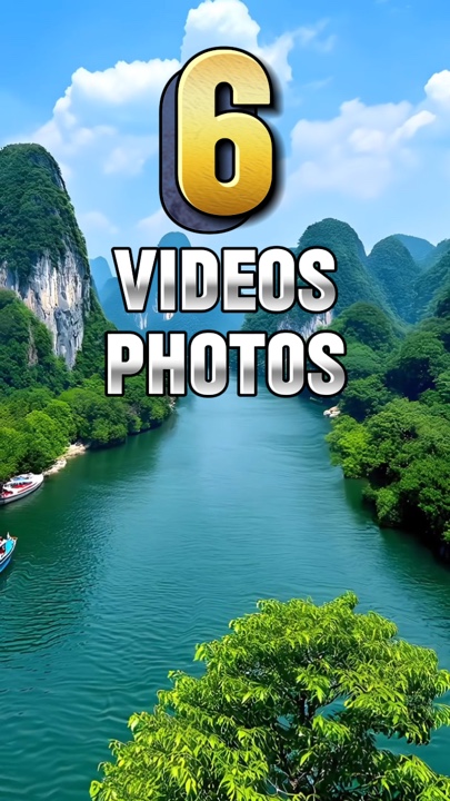 6 videos or photos 
