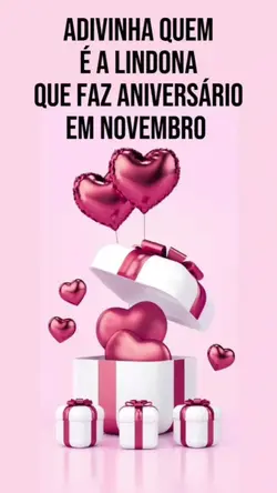Niver novembro 