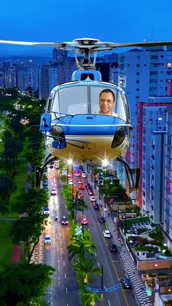 helicóptero capcut