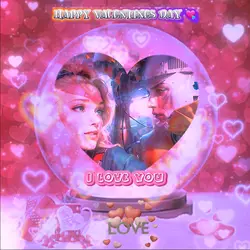 valentines globe