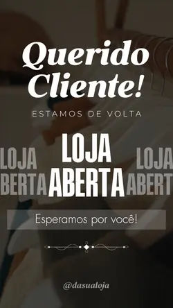 Loja aberta 
