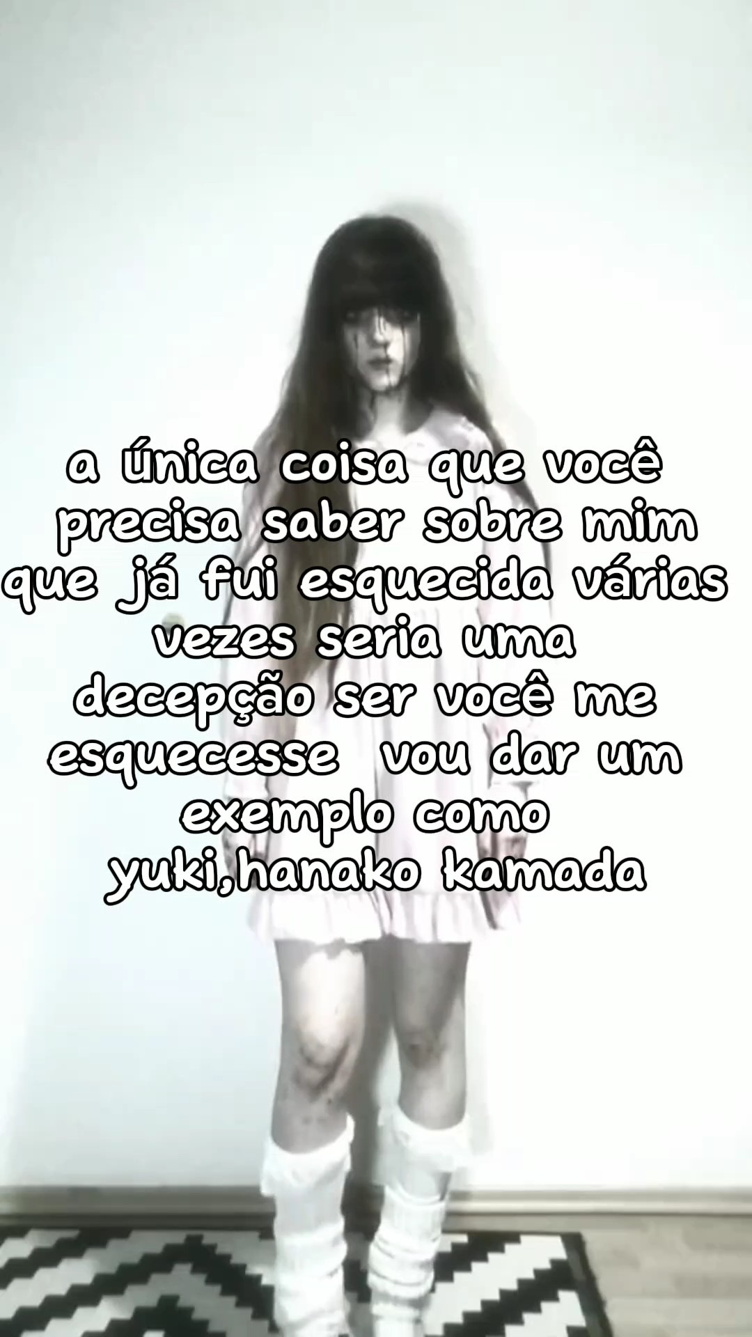 você irá me esquecer