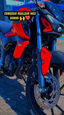 Moto sonho realizado