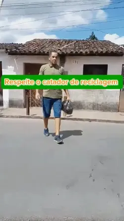 Respeite o catador d