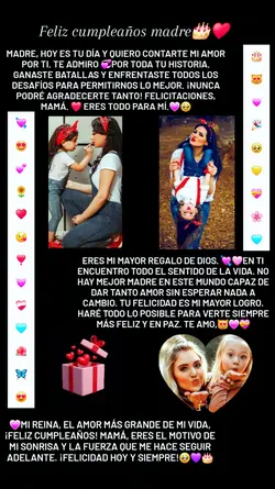 cumpleaños Madre