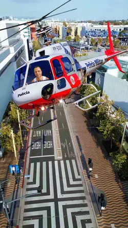 montagem helicóptero