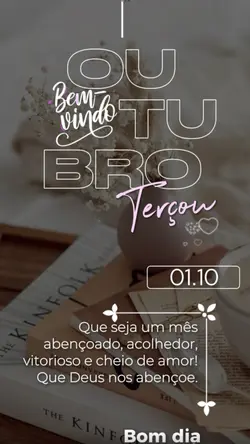 Bem-vindo Outubro 🏆