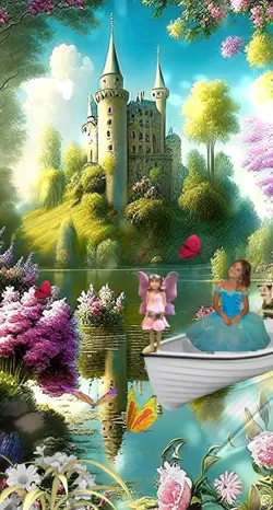 Relaxed princess