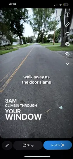 walk away as the