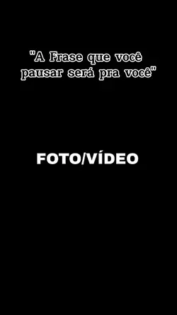 pause para ter uma f