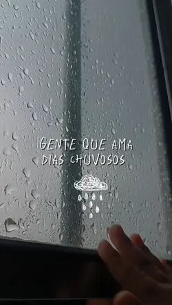 Gente que ama chuva