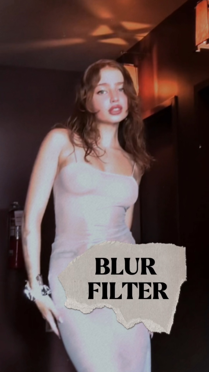 Filtre de flou