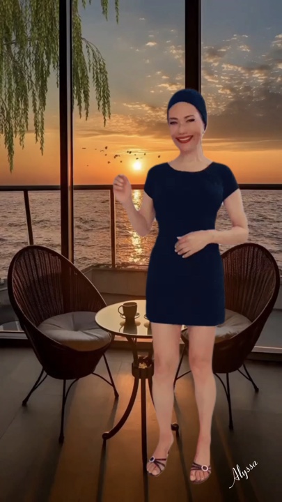 Coucher de soleil romantique 