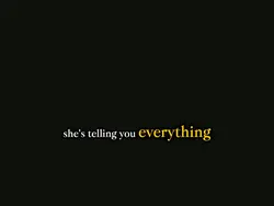 How she feels
