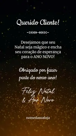 Feliz Natal Cliente
