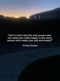 Frank ocean quote