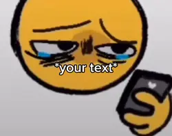 Sad emoji
