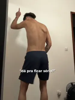 dá pra ficar sério?