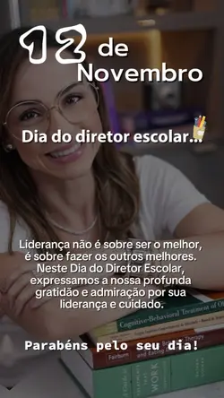 Dia do diretor escol