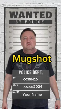 Mugshot Template