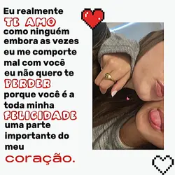 • Eu realmente teamo