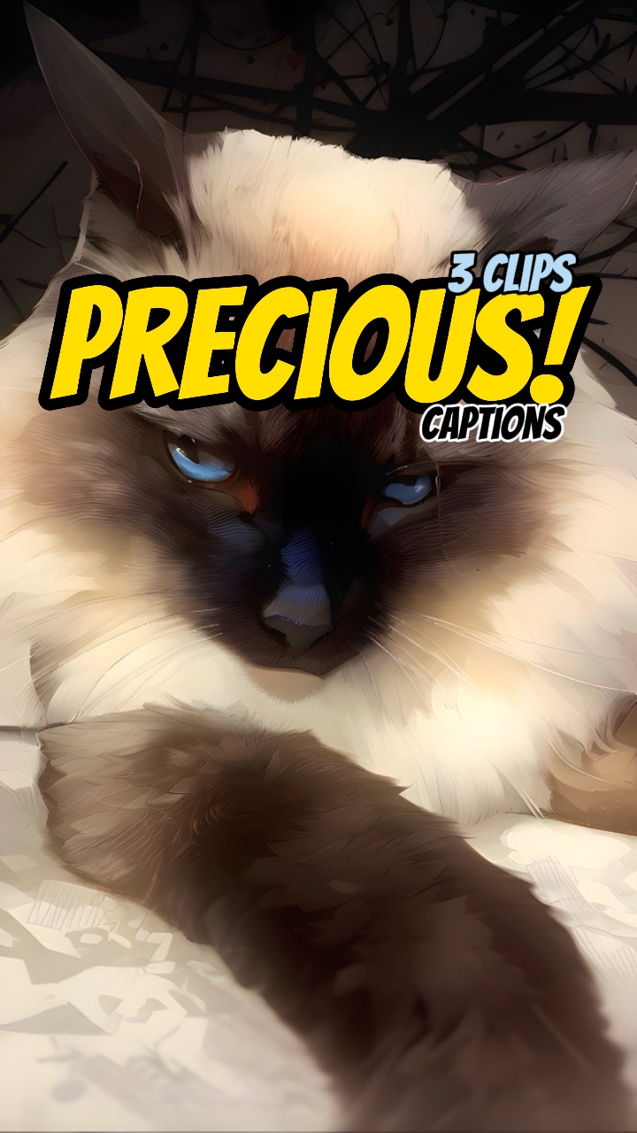 My precious!😾😾