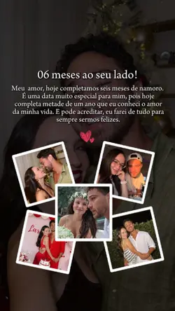 6 meses ao seu lado