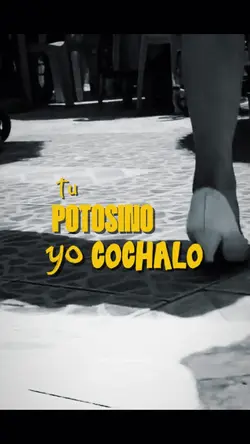 Tu Potosí yo cochalo