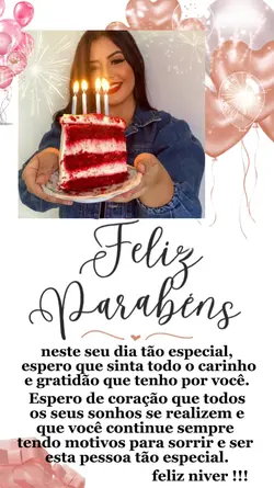 feliz aniversário