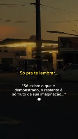 Só pra te lembrar...