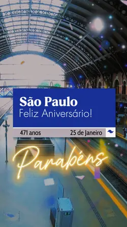 Parabéns São Paulo 